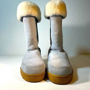 Chooka Genuine Australia Sheepskin light blue Suede Boot